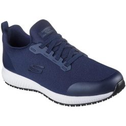 Buty sportowe męskie Skechers Squad Sr. Niebieskie buty sportowe na co dzień męskie Skechers, z materiału, bez zapięcia, na fitness i siłownię. Za 590.00 zł.