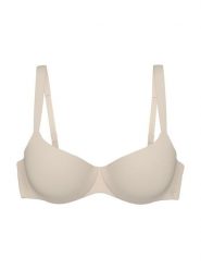 Triumph Biustonosz na fiszbinach - Body Make Up Illusion Balconette Kobiety Sztuczne włókno beżowy, 85D. Brązowe biustonosze Triumph, bez wzorów, z włókna. Za 139.95 zł.