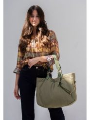 Fritzi aus Preußen Torebka "Brigitte x fritzi" w kolorze oliwkowym - 42 x 29 x 15 cm rozmiar: onesize. Zielone torebki klasyczne damskie Fritzi aus Preußen, bez wzorów, z materiału, bez dodatków. Za 198.10 zł.