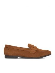 Lasocki Lordsy CEO-WI16-ZARA-07 Brązowy jasny. Brązowe mokasyny damskie Lasocki, ze skóry. Za 199.99 zł.