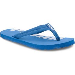 Japonki PUMA - Epic Flip V2 360248 21 Turkish Sea/Puma White. Niebieskie klapki damskie Puma, bez wzorów, z materiału, bez obcasa. W wyprzedaży za 79.99 zł.