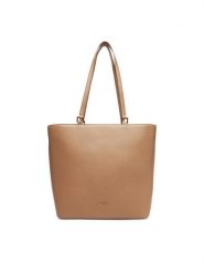 JENNY Torebka MJT-C-002-04 Beżowy. Brązowe torebki klasyczne damskie Jenny, bez wzorów, z materiału, bez dodatków. Za 139.99 zł.