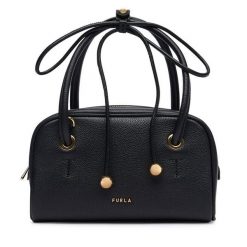 Torebka Furla. Czarne torebki klasyczne damskie Furla, bez wzorów, bez dodatków. Za 1,169.00 zł.