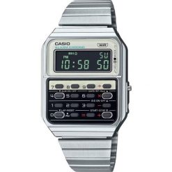Zegarek Męski Casio CA-500WE-7BEF. Szare zegarki męskie Casio. W wyprzedaży za 281.75 zł.