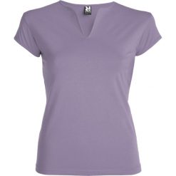 Koszulka Damska Belice. Fioletowe bluzki damskie ROLY, xl, bez wzorów, sportowe, bez kołnierzyka, bez ramiączek. Za 48.99 zł.