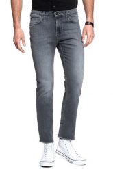 JEANSY MĘSKIE LEE RIDER BLACK WHOLE L701RGQT 112117693. Czarne jeansy męskie Lee. W wyprzedaży za 119.99 zł.