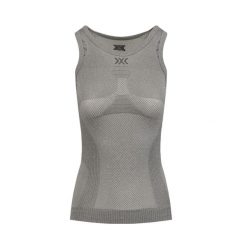Tank top X-Bionic Invent 4.0 LT. Szare topy damskie XBIONIC, s, bez wzorów, bez ramiączek. W wyprzedaży za 224.00 zł.