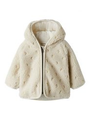 Lil Atelier Bluza polarowa "Nalo" w kolorze kremowym rozmiar: 80. Brązowe bluzy i bluzki niemowlęce Lil' Atelier, bez wzorów, z polaru, bez ramiączek, bez kaptura. Za 158.10 zł.