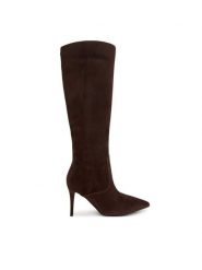 Guess Kozaki FLFCLT SUE11 Brązowy. Brązowe kozaki damskie Guess, bez obcasa, na szpilce. Za 954.99 zł.