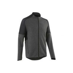 Bluza na zamek Gym & Pilates 540 Free Move męska. Czerwone bluzy bez kaptura męskie DOMYOS, m, z bawełny. Za 129.99 zł.