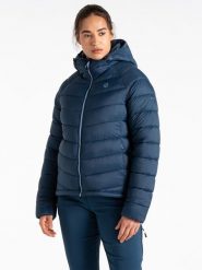 Dare 2b Kurtka pikowana "Torrek Baffle" w kolorze granatowym rozmiar: 42. Niebieskie kurtki damskie Dare 2b, bez wzorów, bez kaptura. Za 143.56 zł.