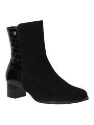 HASSIA Skórzane botki "Milano" w kolorze czarnym rozmiar: 41. Czarne botki damskie HASSIA, ze skóry, eleganckie, bez obcasa, bez zapięcia. Za 448.99 zł.