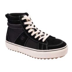 Męskie Buty Sportowe Bomer Mid Cow Suede. Czarne buty sportowe na co dzień męskie IGUANA, z materiału, bez zapięcia. Za 390.57 zł.