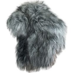 Czapka z Nausznikami, Szara z Futerkiem, Zimowa, Ciepła, Męska -JAREK. Szare czapki męskie Jarek, na zimę, bez wzorów, z futra. Za 85.00 zł.