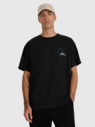 T-SHIRT MĘSKI 4F KOSZULKA BAWEŁNIANA S TTSHM2401. Niebieskie t-shirty sportowe męskie 4f, m, z bawełny, bez ramiączek, na fitness i siłownię. Za 182.98 zł.