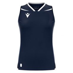 Damski tank top Macron Lily. Białe topy damskie Macron, bez wzorów, bez kołnierzyka. Za 246.50 zł.