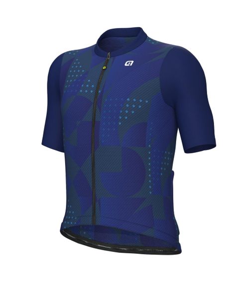 Koszulka rowerowa męska Alé Cycling Solid Enjoy. Niebieskie t-shirty sportowe męskie ALÉ CYCLING, l, z elastanu, bez ramiączek, rowerowe. Za 404.99 zł.