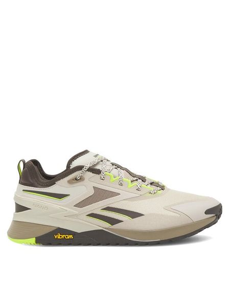Reebok Buty na siłownię Nano X3 Adventure 100069914 Beżowy. Brązowe obuwie treningowe damskie Reebok, na fitness i siłownię. Za 319.99 zł.