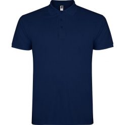 Męska Koszulka Polo Star. Niebieskie koszulki polo męskie ROLY, l, bez wzorów, z bawełny, bez ramiączek. Za 60.99 zł.