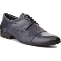 Półbuty LASOCKI FOR MEN MI08-C240-286-01. Niebieskie półbuty męskie Lasocki For Men, ze skóry, bez zapięcia. Za 179.99 zł.