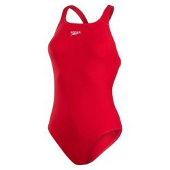 Damski Jednoczęściowy Strój Kąpielowy Medalist Eco Endurance+. Czerwone stroje jednoczęściowe damskie Speedo, bez wzorów. Za 174.99 zł.