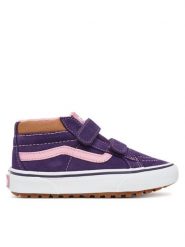 Vans Sneakersy MTE SK8-Mid Reissue V VN000D1011E1 Fioletowy. Fioletowe buty sportowe dziewczęce Vans, bez wzorów, ze skóry, bez zapięcia. Za 239.99 zł.