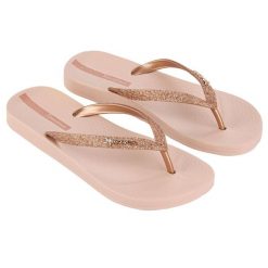 Klapki damskie Ipanema Anatomica Lolita. Czerwone klapki damskie Ipanema, bez wzorów, bez obcasa. Za 135.45 zł.