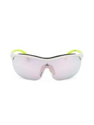 Adidas Okulary przeciwsłoneczne unisex w kolorze srebrno-biało-żółtym rozmiar: onesize. Białe okulary przeciwsłoneczne damskie Adidas. Za 262.91 zł.