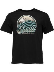 T-shirt męski O'Neill Wave T-shirt z krótkim rękawem. Czarne t-shirty męskie O'neill, m, bez wzorów, z bawełny, bez kołnierzyka. Za 99.00 zł.