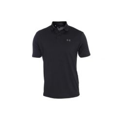 Koszulka polo, męska z krótkim rękawem Under Armour Performance Polo 2.0. Czarne koszulki polo męskie Under Armour, m, bez wzorów, z elastanu, bez ramiączek. Za 233.75 zł.