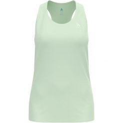 Bluza damska Odlo ESSENTIAL Tank crew neck. Zielone bluzy bez kaptura damskie Odlo. Za 149.99 zł.