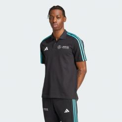 Koszulka Mercedes - Amg Petronas Formula One Team Dna Polo. Białe koszulki polo męskie Adidas, l, bez wzorów, bez ramiączek. Za 219.00 zł.
