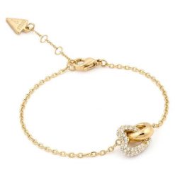 Bransoletka Guess. Żółte bransoletki damskie Guess, złote. Za 231.99 zł.