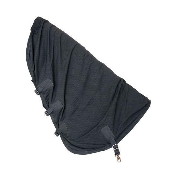 Koszulka z siatki osłaniającej szyję Back on Track. Czarne t-shirty damskie BACK ON TRACK, bez wzorów, bez kołnierzyka. Za 421.00 zł.