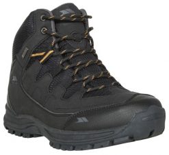 Trespass Finley - męskie buty trekkingowe czarne. Czarne buty trekkingowe męskie 2117 OF SWEDEN, z materiału, bez zapięcia, trekkingowe. Za 274.99 zł.