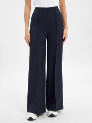 Tommy Hilfiger spodnie materiałowe - Punto Kobiety Sztuczne włókno niebieski, 42. Niebieskie spodnie materiałowe damskie Tommy Hilfiger, bez wzorów, z materiału, eleganckie. Za 429.95 zł.