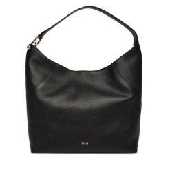 Torebka Furla. Czarne torebki klasyczne damskie Furla, bez wzorów, bez dodatków. Za 1,839.00 zł.