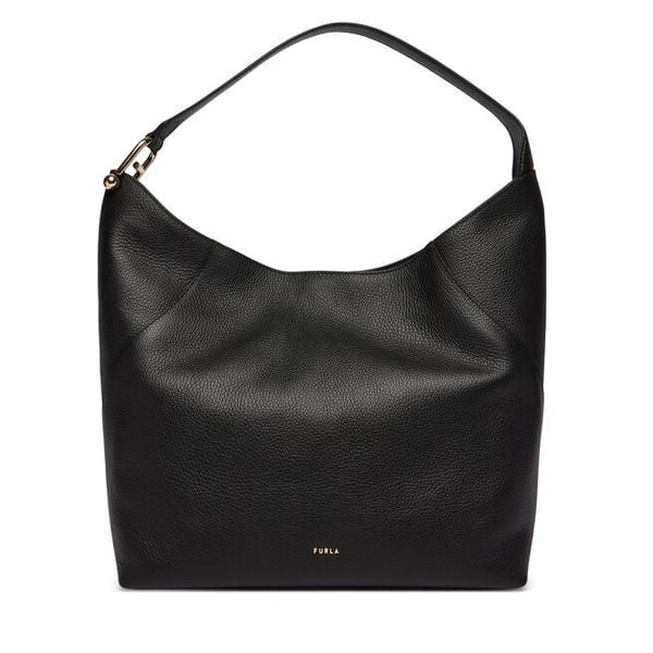 Torebka Furla. Czarne torebki klasyczne damskie Furla, bez wzorów, bez dodatków. Za 1,839.00 zł.