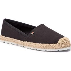 Espadryle TOMMY HILFIGER - Basic Sporty Flat Espadrille FW0FW04041 Black 990. Czarne espadryle damskie Tommy Hilfiger, bez wzorów, z materiału, bez obcasa, na płaskiej podeszwie. W wyprzedaży za 209.00 zł.