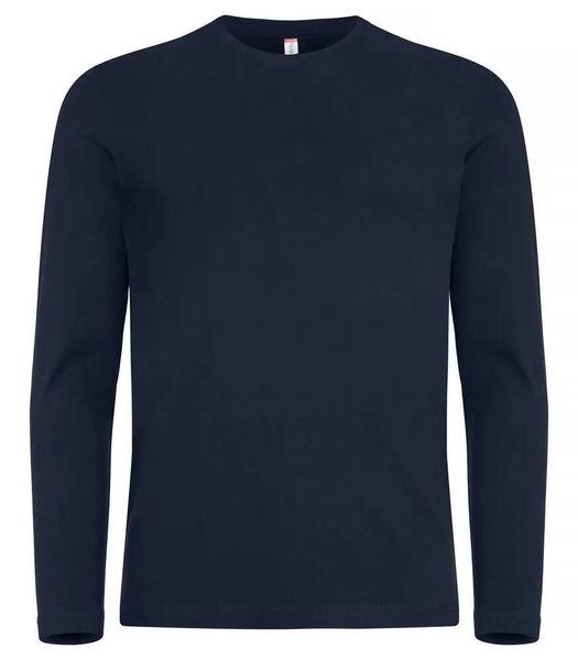 Clique Premium Fashion-T L/S — Premium koszulka z długim rękawem. Niebieskie koszulki męskie z długim rękawem CLIQUE, l, z bawełny. Za 121.81 zł.