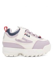 Fila Sneakersy Wb Disruptor FFK0092 13159 Écru. Buty sportowe dziewczęce Fila, bez wzorów, z syntetyku, bez zapięcia. Za 179.99 zł.