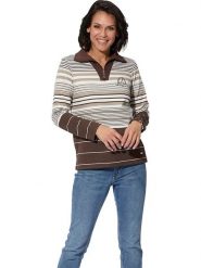 WITT WEIDEN Koszulka w kolorze brązowym rozmiar: 50. Brązowe bluzki damskie WITT WEIDEN, bez wzorów, bez kołnierzyka, bez ramiączek. Za 56.79 zł.