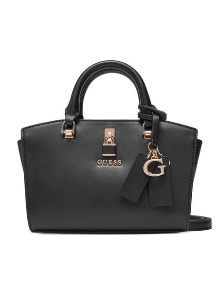 Guess Torebka HWVG96 55760 Czarny. Czarne torebki klasyczne damskie Guess, z aplikacjami, ze skóry, bez dodatków. Za 389.99 zł.