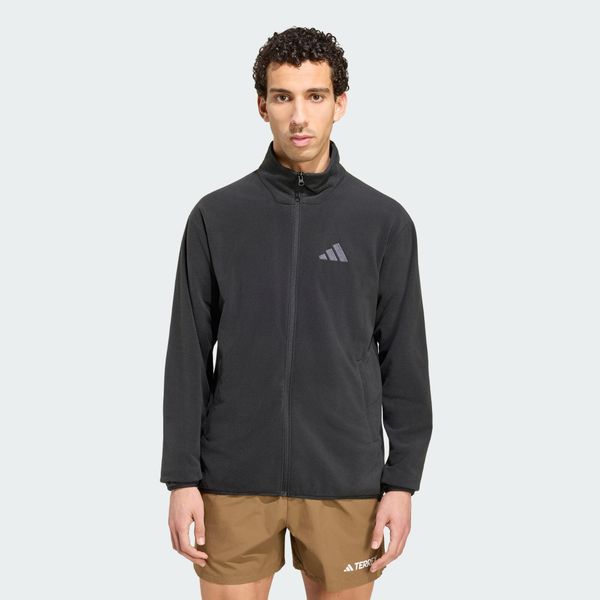 Bluza polarowa z suwakiem na całej długości Terrex Multi Essentials. Brązowe bluzy bez kaptura męskie Adidas, l, z materiału. Za 219.00 zł.