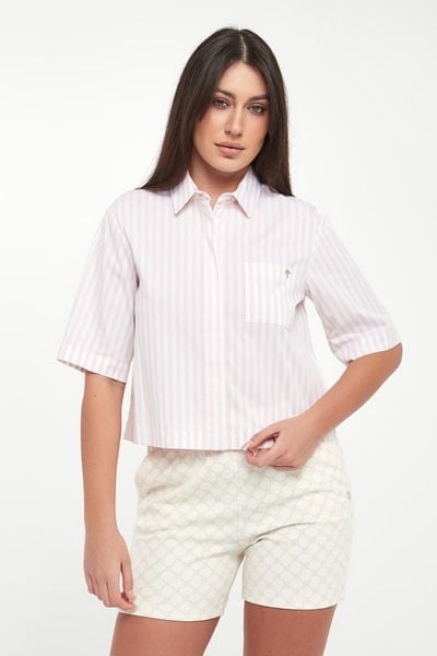 Koszula damska w paski Bette JOOP!. Koszule damskie Joop!, m, bez wzorów, bez kołnierzyka, bez ramiączek. Za 579.00 zł.