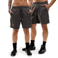 Męskie spodenki kąpielowe Rayo Club Lifestyle Siroko RC Flick Gray. Szare kąpielówki męskie SIROKO, l, bez wzorów, z tkaniny. Za 130.00 zł.