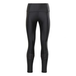 Damskie legginsy z wysokim stanem Reebok Shiny Yoga. Czarne legginsy damskie Reebok, m, bez wzorów, z podwyższonym stanem, na fitness i siłownię. W wyprzedaży za 228.35 zł.