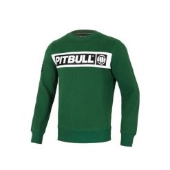 Bluza męska Pitbull z kapturem Small Logo. Zielone bluzy sportowe męskie PITBULL, bez wzorów, sportowe, bez kołnierzyka, bez ramiączek. W wyprzedaży za 139.00 zł.
