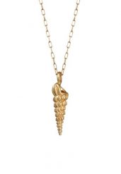 Elli Damski wisior z muszlą Trend letni ze srebra 925 Sterling Silver pozłacany Naszyjniki 1 ct. Szare naszyjniki damskie Elli, na plażę, pozłacane. Za 314.79 zł.