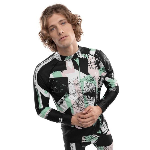 Podkoszulka termoaktywna męska SLUSH Rumble. Bielizna termoaktywna męska SIROKO, m, bez wzorów, z elastanu. W wyprzedaży za 126.00 zł.